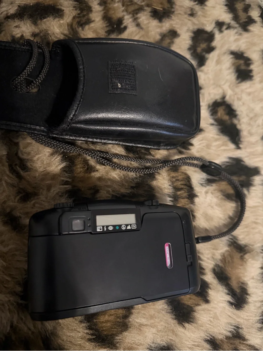 vintage film konica Z-up35 Super 35mm Point & Shoot Camera - Black